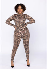 Load image into Gallery viewer, Mac Leopard Catsuit
